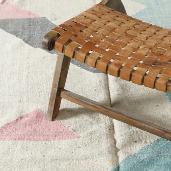 Vintage Kilim Rug 7.5x4.8 Ft – Moroccan Rug - Image 2