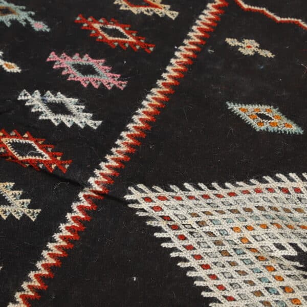 Vintage Taznakht Kilim Rug 7.5x4.5 Ft - Image 2