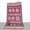Vintage Carpet 10.1x4.9 Ft handmade in Morocco with tribal patterns