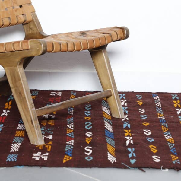 Kilim Rug 8.4x4.1 Ft – Moroccan Rug - Image 7
