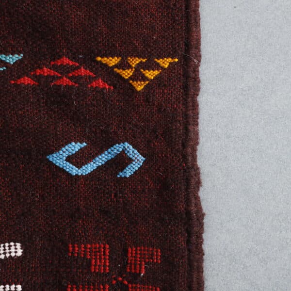Kilim Rug 8.4x4.1 Ft – Moroccan Rug - Image 4