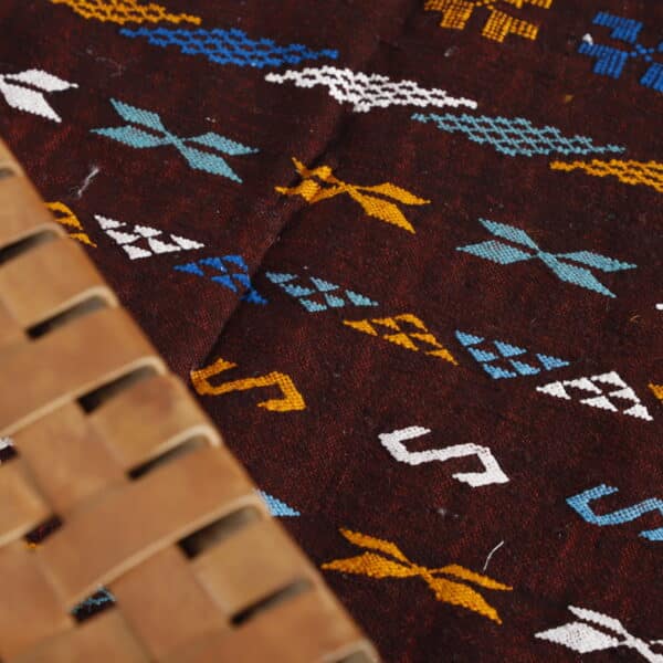 Kilim Rug 8.4x4.1 Ft – Moroccan Rug - Image 5
