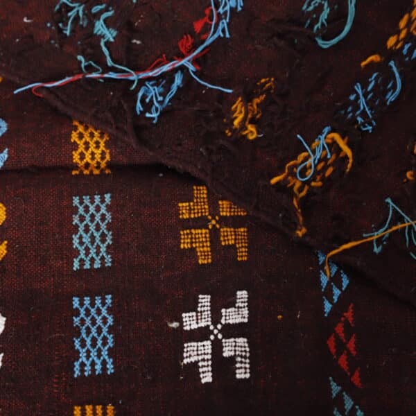 Kilim Rug 8.4x4.1 Ft – Moroccan Rug - Image 6