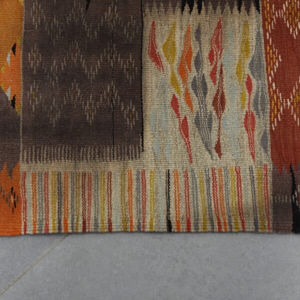 Berber Rug Pecasso 5.4x2.0 Ft – Handmade Moroccan Wool Rug - Image 7