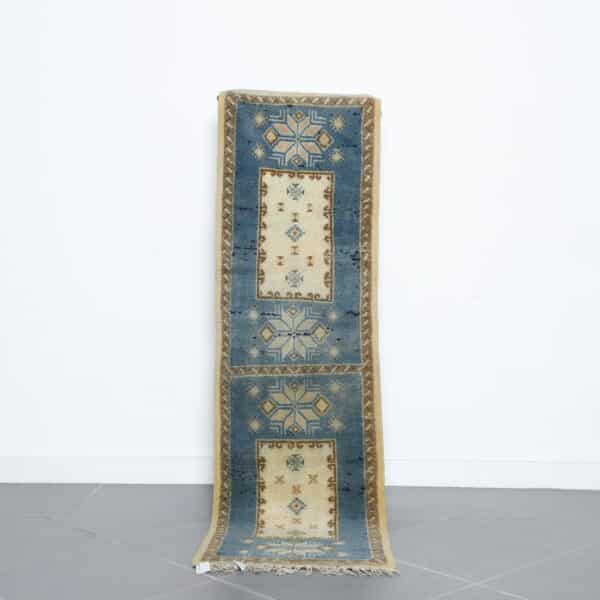 Vintage Taznakht 6.5x1.8 Ft handmade in Morocco with Amazigh symbols
