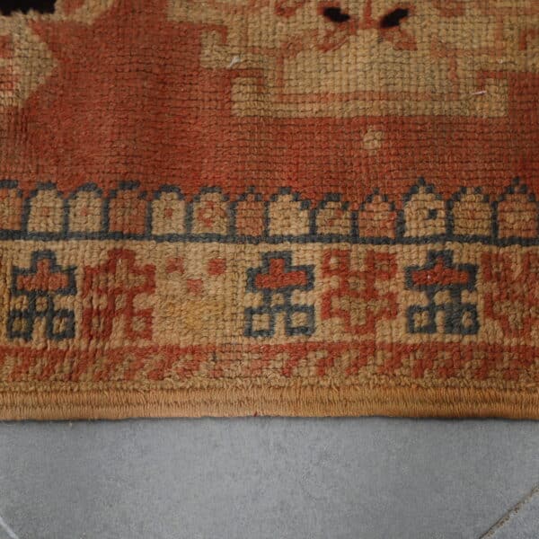 Vintage Taznakht Runner 9.1x2.0 Ft – Moroccan Wool Rug - Image 3