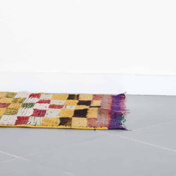 Vintage Taznakht 5.4x2.4 Ft – Handmade Moroccan Wool Rug - Image 2
