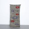 Zanafi Runner 5.1x2.3 Ft handmade in Morocco with tribal black and white patterns