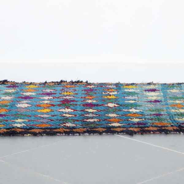 Boucherouite 6.2x2.9 Ft – Handmade Moroccan Rug - Image 2