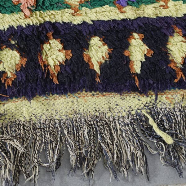 Boucherouite 6.2x2.9 Ft – Handmade Moroccan Rug - Image 3