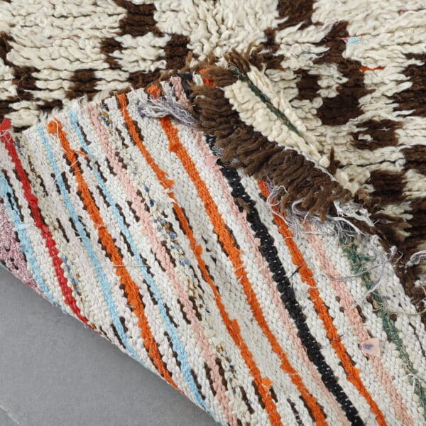 Vintage Beni Ourain 6.7x2.8 Ft – Moroccan Wool Rug - Image 5