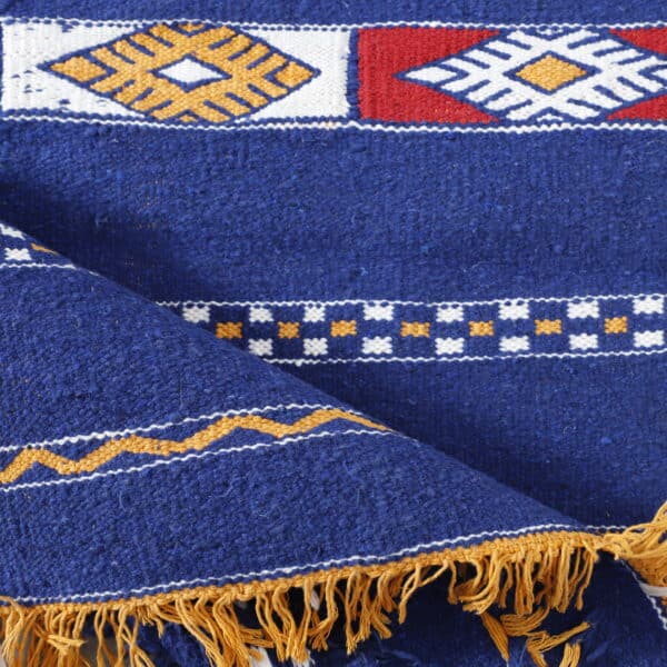 Azemour Runner 9.4x2.4 Ft – Handmade Moroccan Wool Rug - Image 4