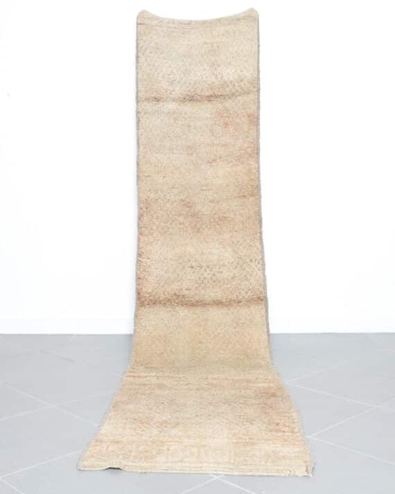 Beni Mguild Runner 12.0x2.6 Ft handmade in Morocco with tribal motifs