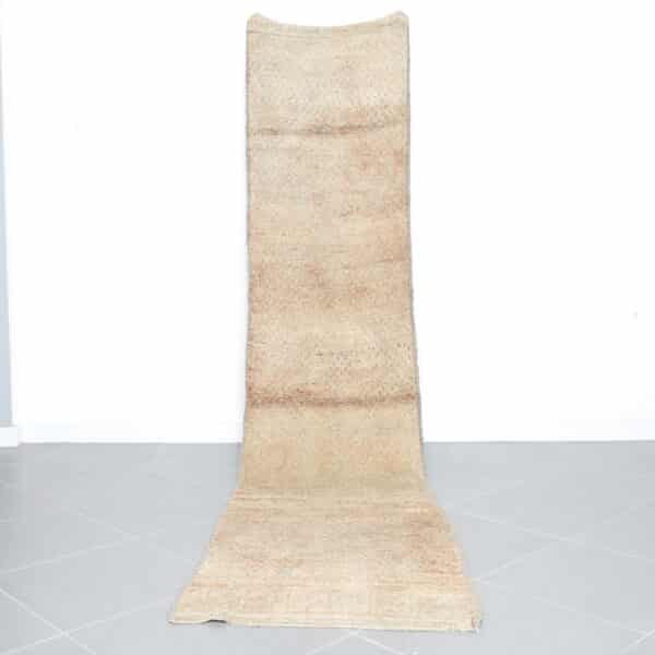 Beni Mguild Runner 12.0x2.6 Ft handmade in Morocco with tribal motifs