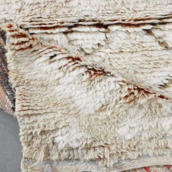 Vintage Boujaad Runner 12.0x2.5 Ft – Moroccan Wool Rug - Image 4