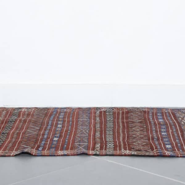 Vintage Azemour Runner 9.9x2.6 Ft – Moroccan Wool Rug - Image 2