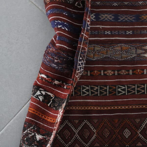 Vintage Azemour Runner 9.9x2.6 Ft – Moroccan Wool Rug - Image 5