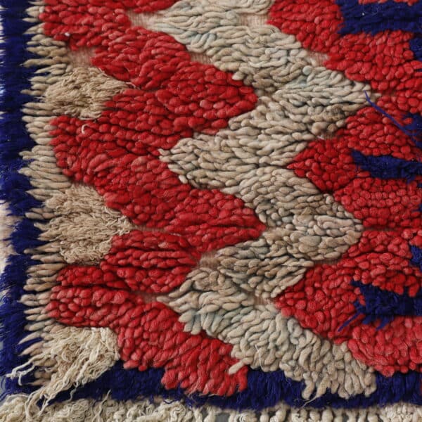 Taznakht Runner 7.3x2.4 Ft – Handmade Moroccan Wool Rug - Image 4