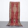 Boujaad Rug Runner 7.8x3.4 Ft handmade in Morocco with tribal Amazigh patterns