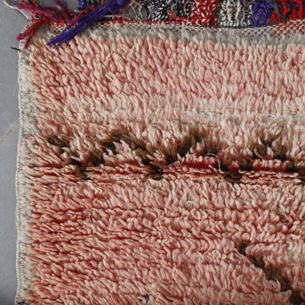 Boujaad Runner 10.2x2.8 Ft – Vintage Moroccan Wool Rug - Image 6