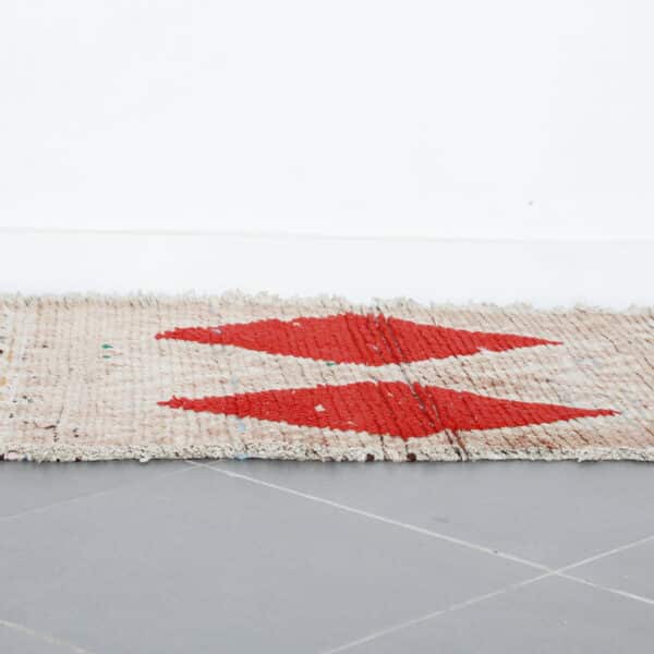 Boujaad Runner 12.3x2.6 Ft – Vintage Moroccan Wool Rug - Image 2