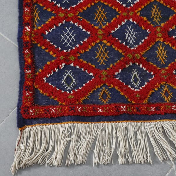 Boujaad Runner 5.4x2.4 Ft – Moroccan Wool Rug - Image 4