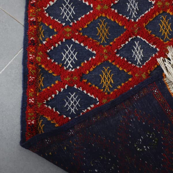 Boujaad Runner 5.4x2.4 Ft – Moroccan Wool Rug - Image 3