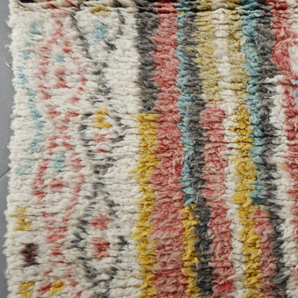 Moroccan Boujaad Rug 10.9x2.3 Ft – Handwoven Wool Runner - Image 2
