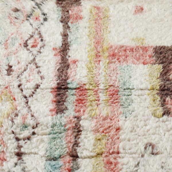 Moroccan Boujaad Rug 10.9x2.3 Ft – Handwoven Wool Runner - Image 3