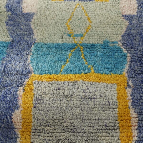 Boujaad Berber Rug 9.0x2.6 Ft – Handmade Moroccan Wool Runner - Image 5
