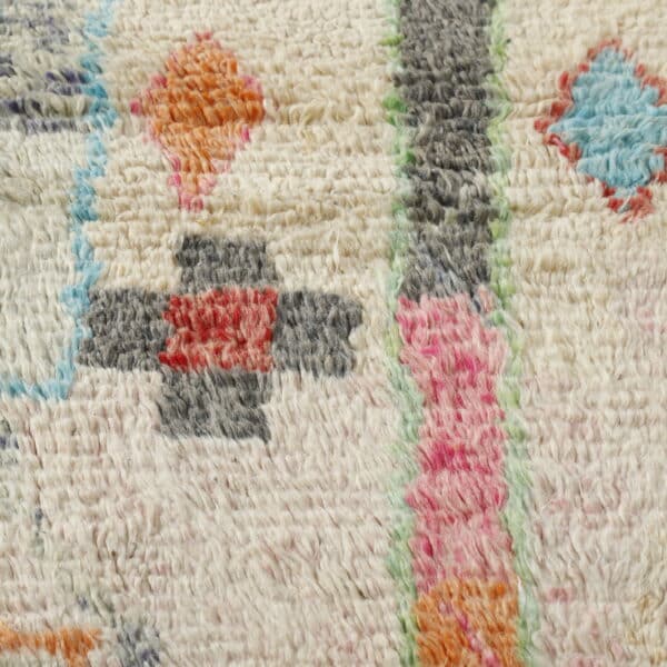 New Boujaad Runner 11.1x2.4 Ft – Contemporary Moroccan Wool Rug - Image 3