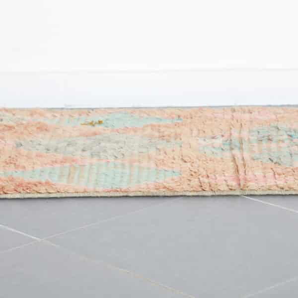 Vintage Boujaad Runner 10.2x2.6 Ft – Handmade Moroccan Wool Rug - Image 2