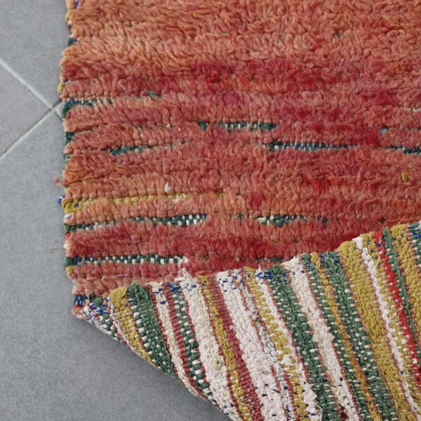 Vintage Boujaad Rug 8.7x2.7 Ft – Handmade Moroccan Wool Runner - Image 2