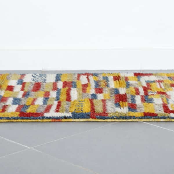 Taznakht Runner 8.3x2.5 Ft – Handwoven Moroccan Wool Rug - Image 2