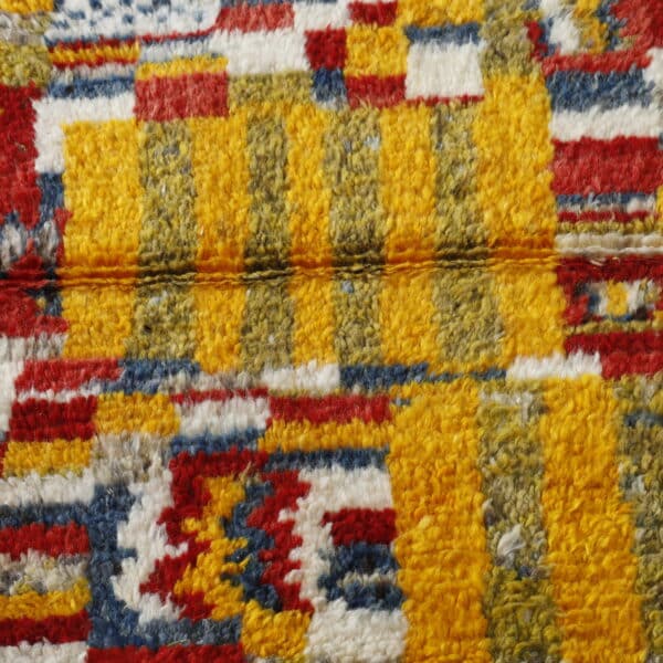 Taznakht Runner 8.3x2.5 Ft – Handwoven Moroccan Wool Rug - Image 4