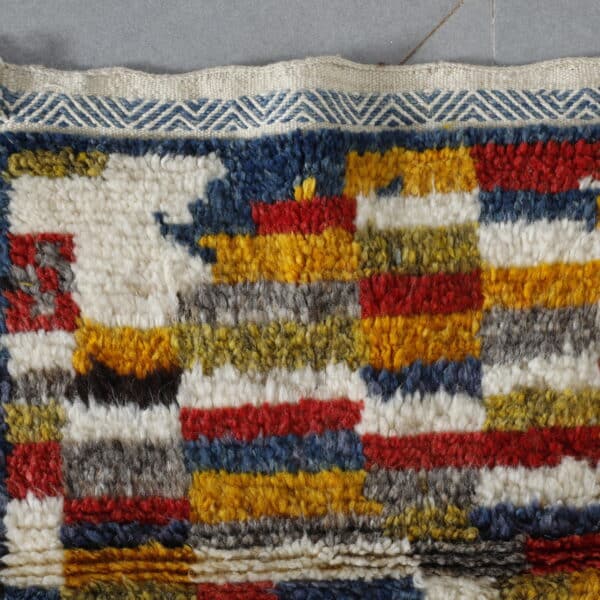 Taznakht Runner 8.3x2.5 Ft – Handwoven Moroccan Wool Rug - Image 7