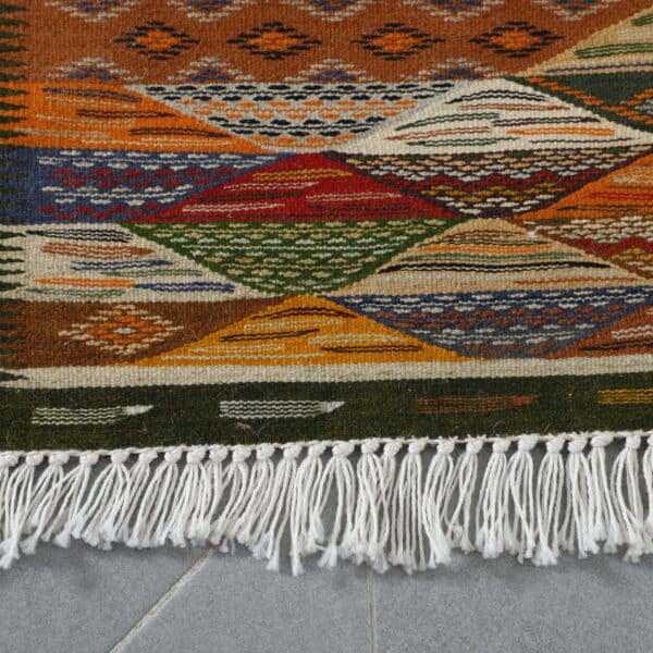 Berber Rug Kilim 5.3x2.2 Ft – moroccan berber rugs - Image 3