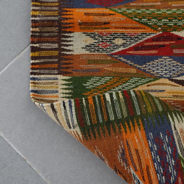 Berber Rug Kilim 5.3x2.2 Ft – moroccan berber rugs - Image 4