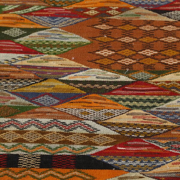 Berber Rug Kilim 5.3x2.2 Ft – moroccan berber rugs - Image 5