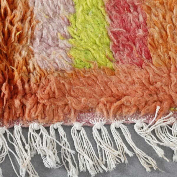 Moroccan Boujaad Rug 5.2x2.9 Ft – Moroccan Wool Carpet - Image 3