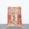Boujaad rug 5.2x3.3 Ft handwoven in Morocco with tribal Amazigh motifs