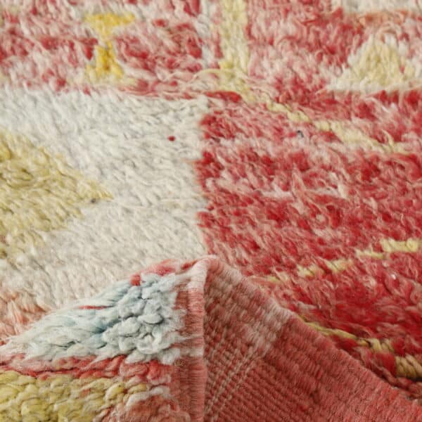 Boujaad Rug 5.2x3.3 Ft – Handmade Moroccan Wool Rug - Image 5