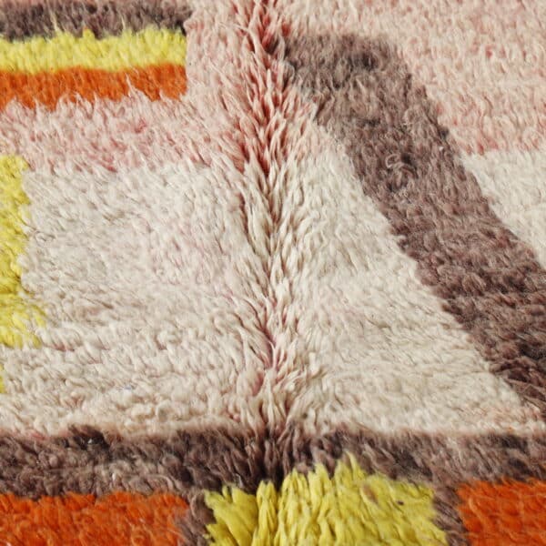 Boujaad Rug 4.9x3.3 Ft – Handmade Moroccan Wool Rug - Image 3