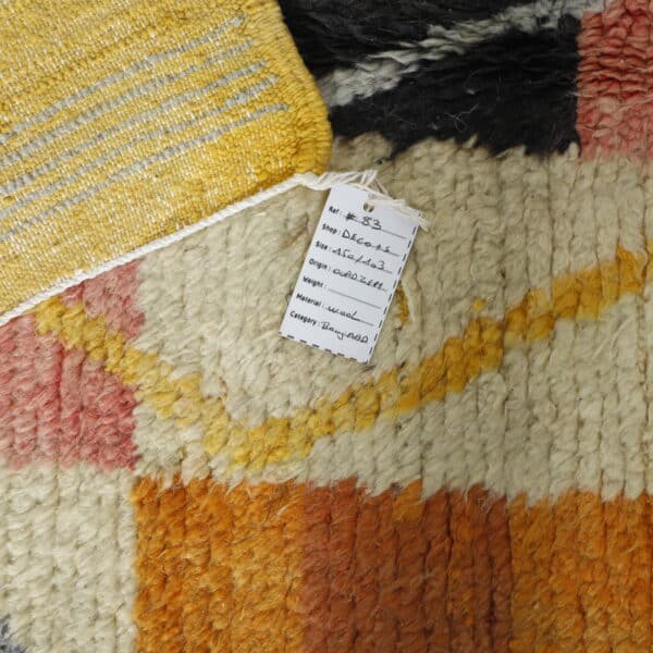 Boujaad Rug 4.9x3.4 Ft – Moroccan Wool Rug - Image 6