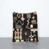 Taznakht rug 4.2x3.5 Ft handmade in Morocco with Amazigh patterns