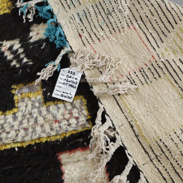 Taznakht Rug 4.2x3.5 Ft – Handmade Moroccan Wool Rug - Image 5