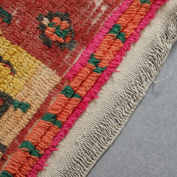 Azilal Rug 3.7x2.7 Ft – Handmade Moroccan Wool Rug - Image 5