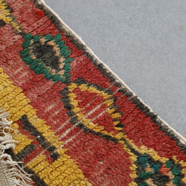 Azilal Rug 3.7x2.7 Ft – Handmade Moroccan Wool Rug - Image 6