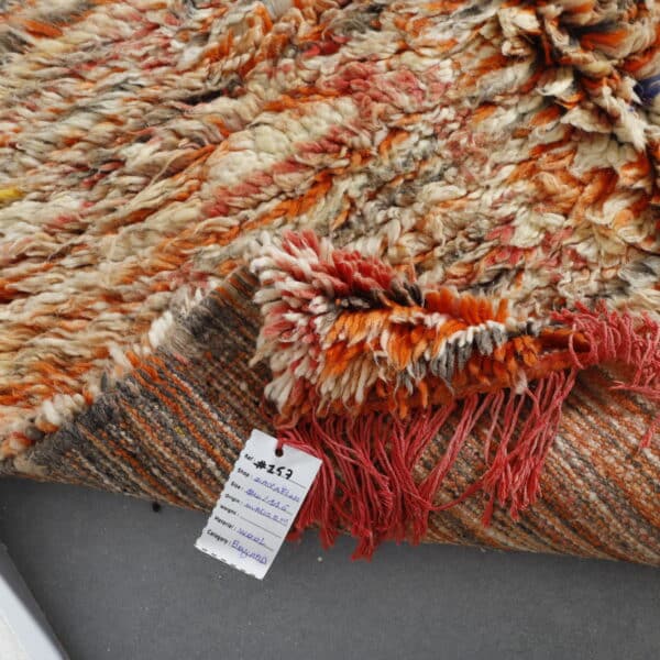 Boujaad Rug 4.6x3.8 Ft – Moroccan Wool Rug - Image 6