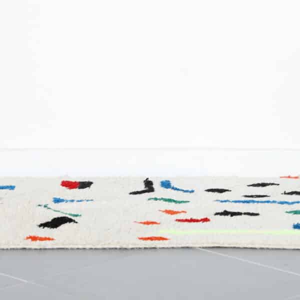 Azilal Rug 4.4x2.9 Ft – Handmade Moroccan Wool Rug - Image 2